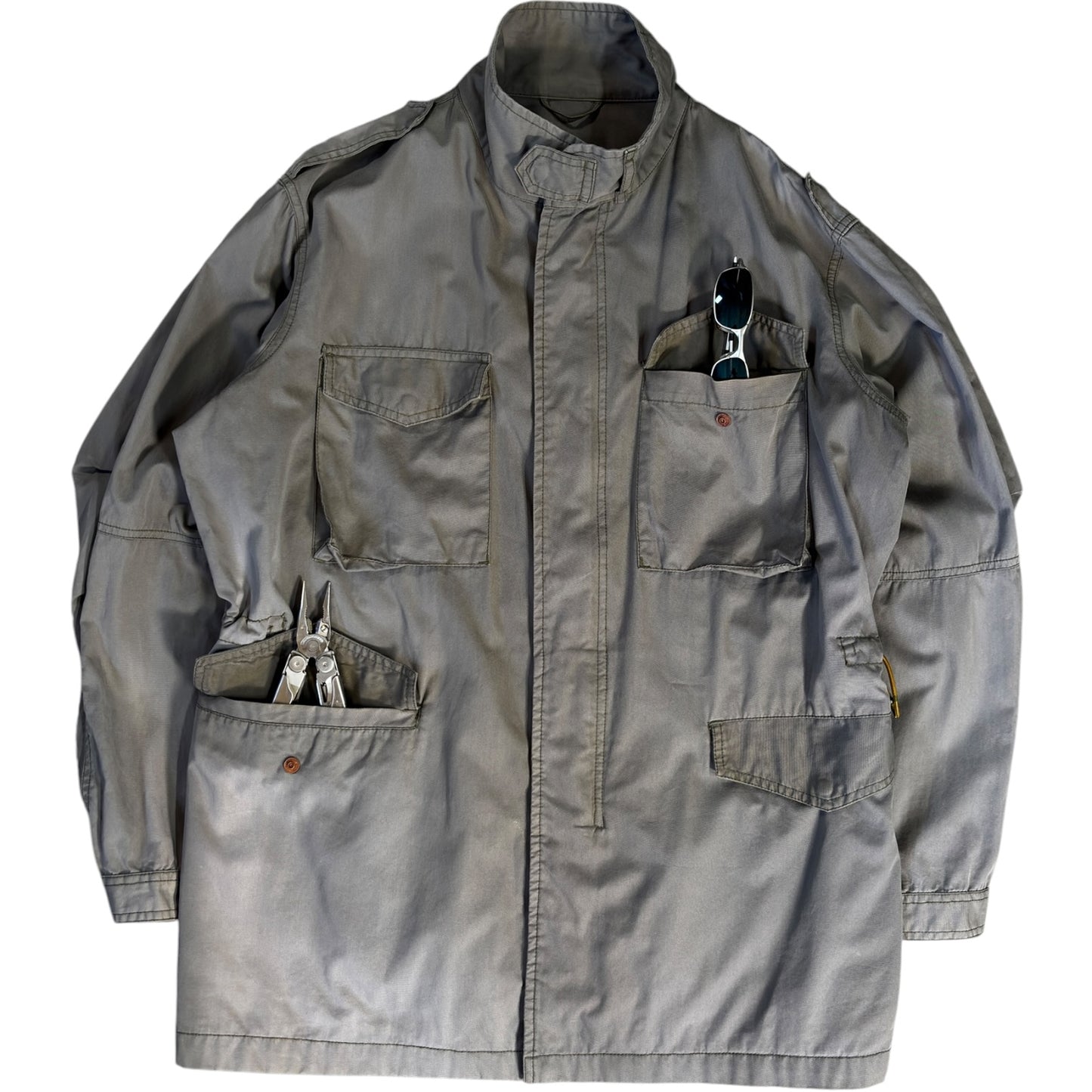 Maharishi 00’s Dragon Embroidered M-65 Field Jacket L