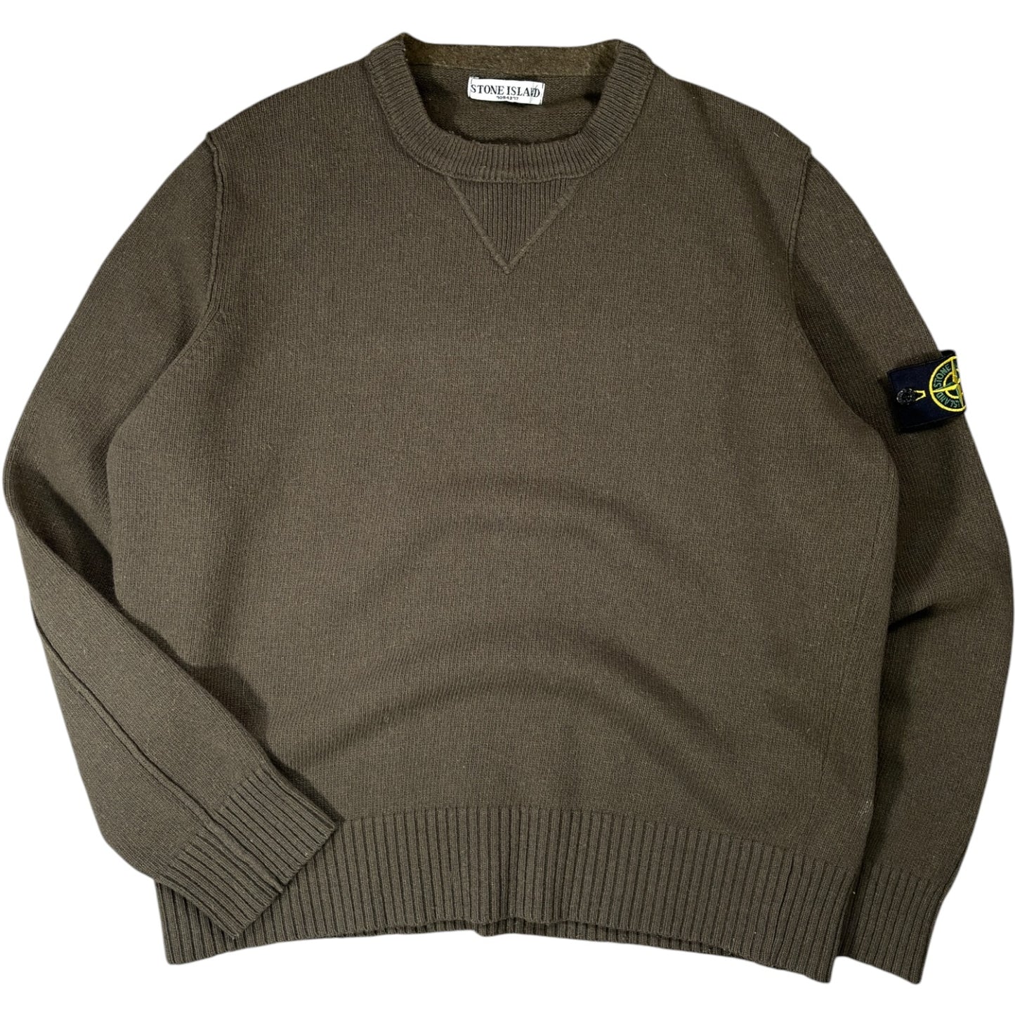 Stone Island 2007 Lana Wool Knit Jumper XL