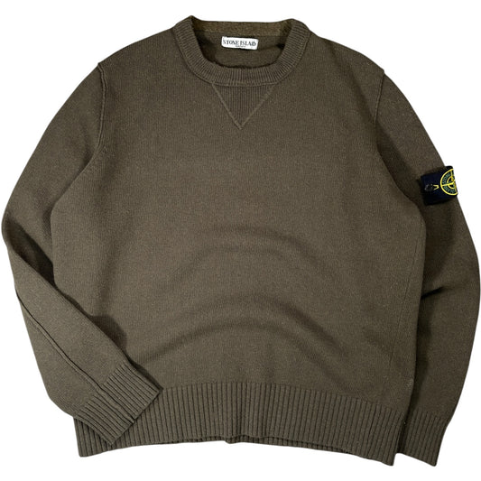 Stone Island 2007 Lana Wool Knit Jumper XL