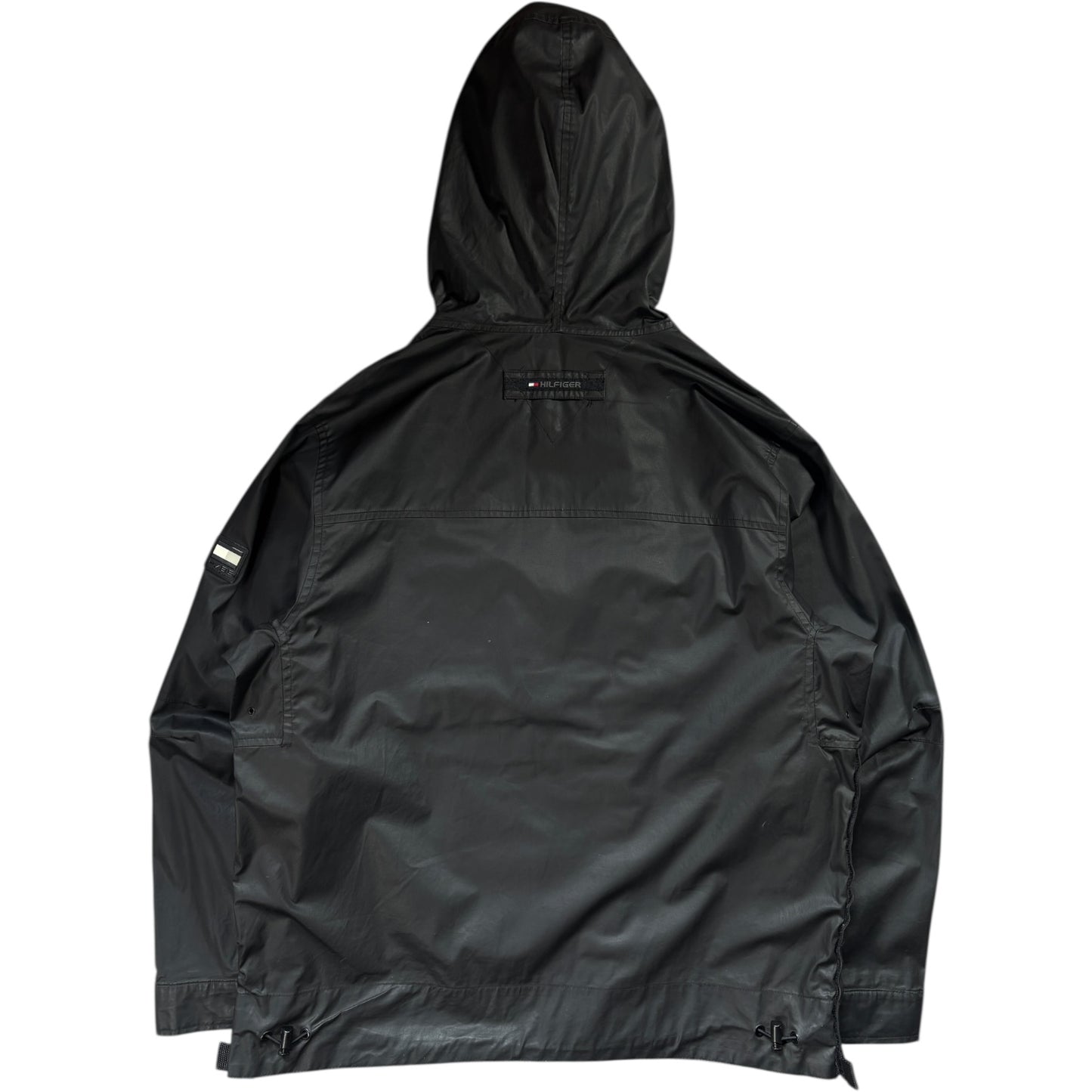 Tommy Hilfiger 00’s Dual Zip Rubberised Jacket L
