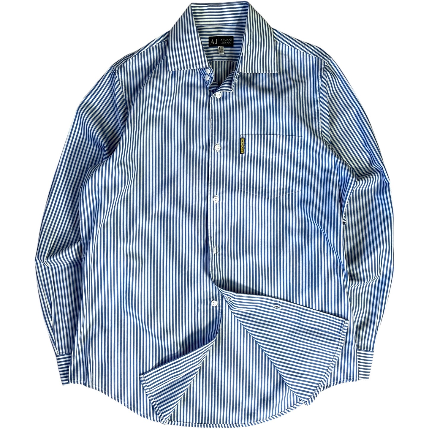 Armani Jeans 00’s Striped Longsleeve Shirt L