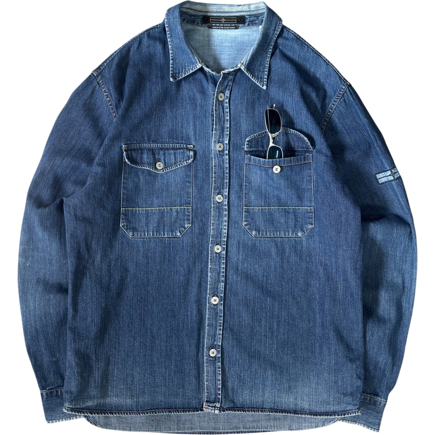 Stone Island Denims 2007 Denim Overshirt XL