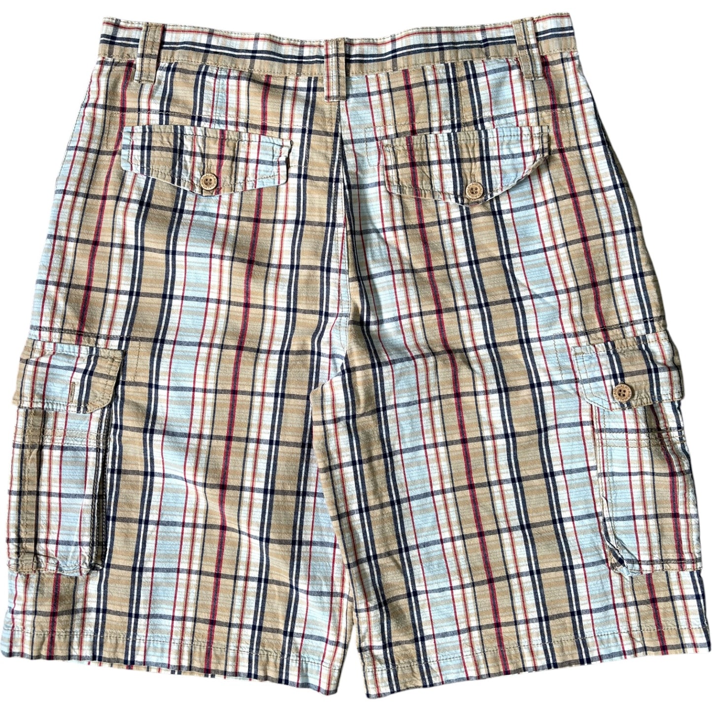 Airwalk 00’s Plaid Cargo Shorts W34
