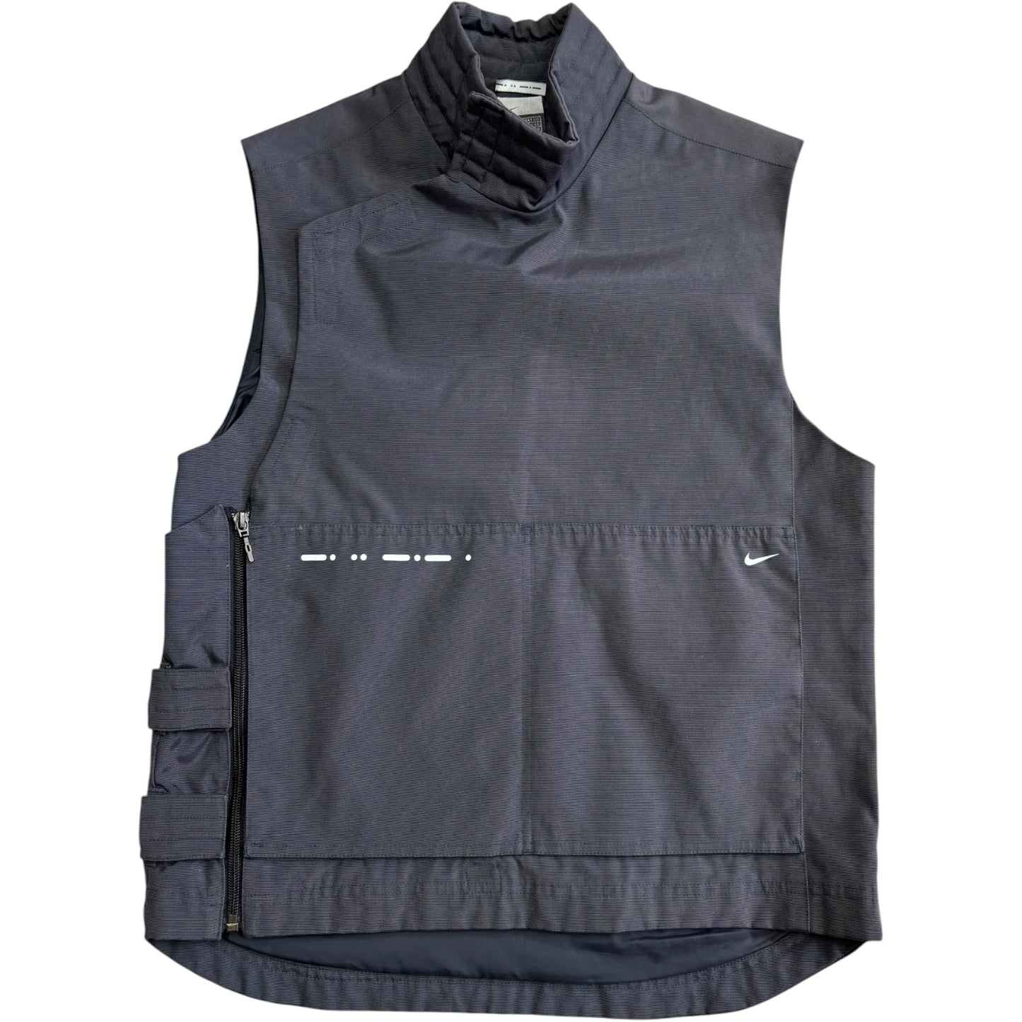 Nike Urban/ Morse Code 2001 Grey Vest Jacket S