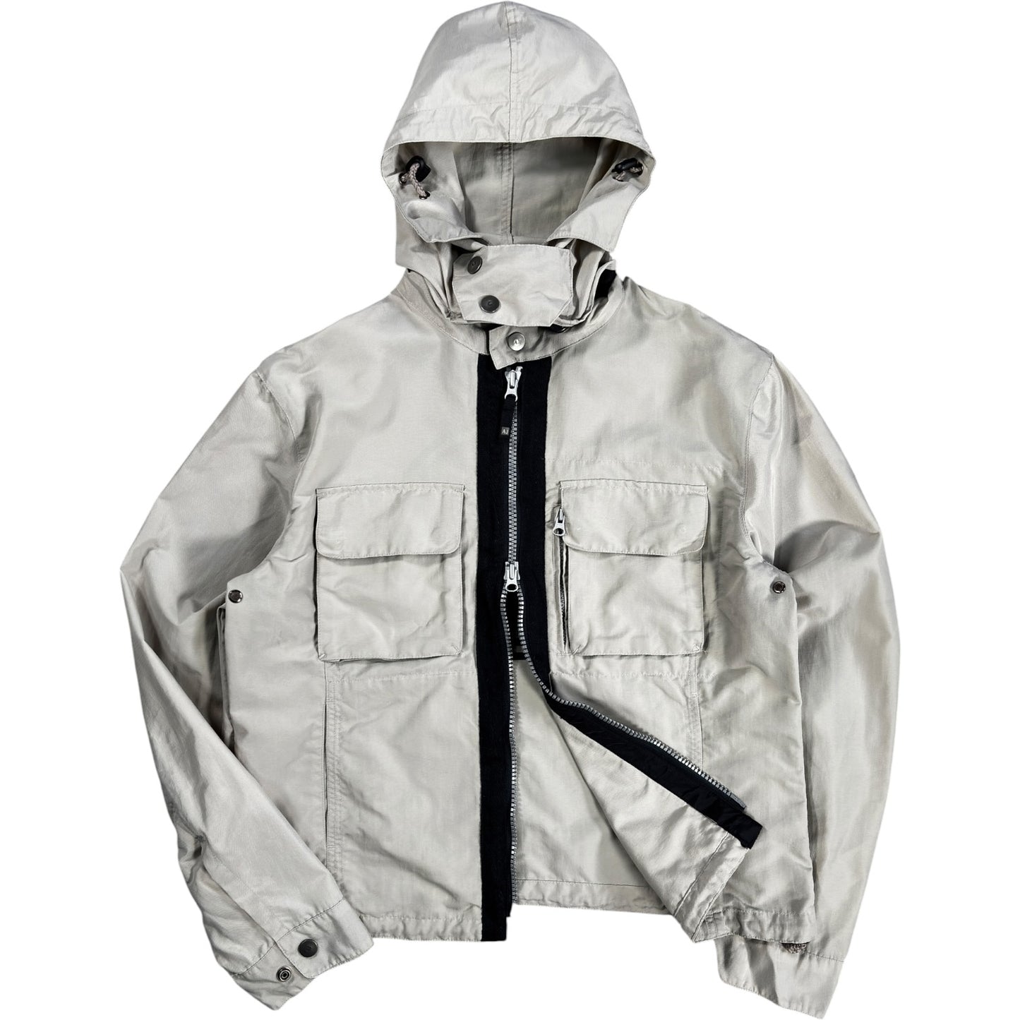 Armani Jeans 00’s Multipocket Convertible Jacket M