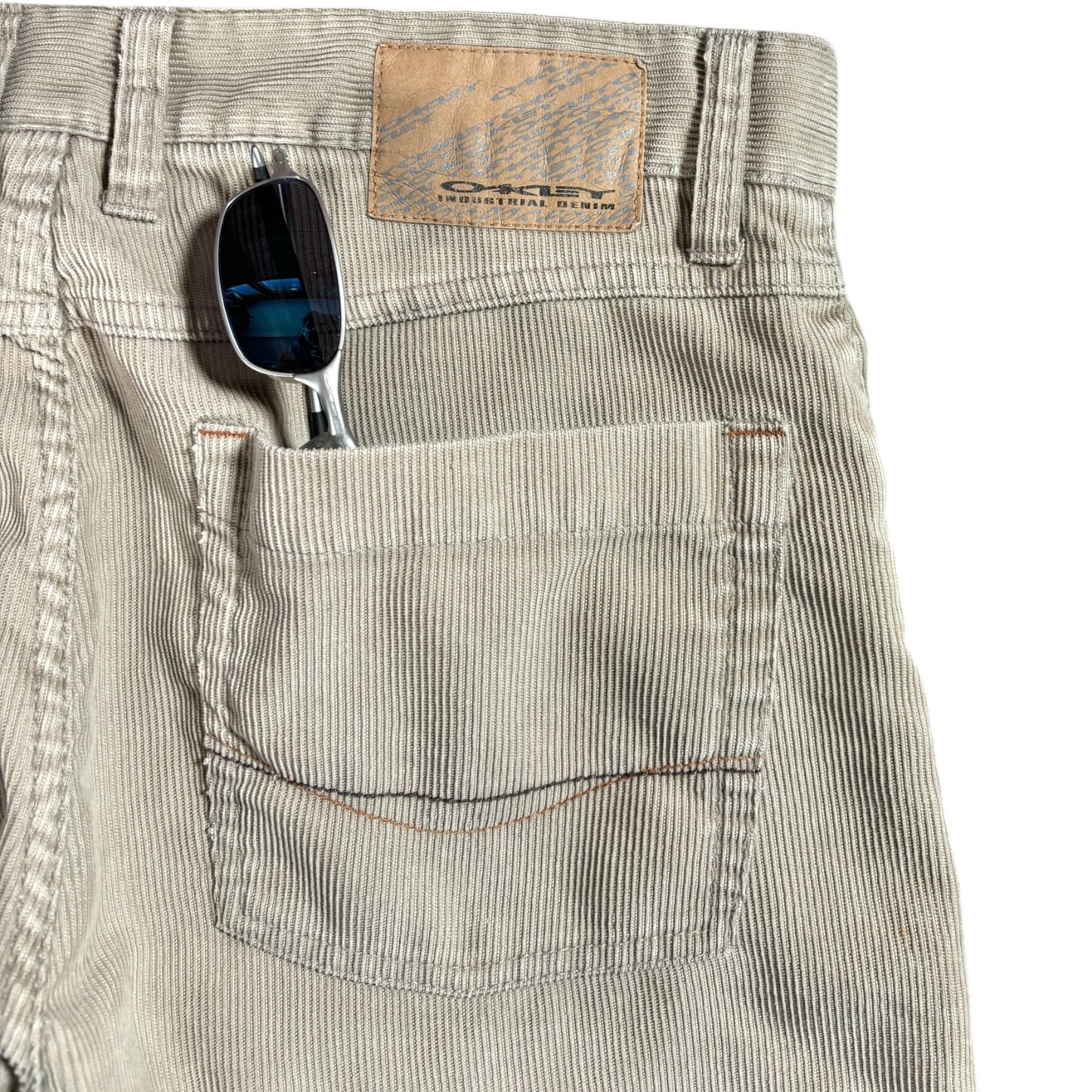 Oakley 2007 Beige Corduroy Trousers W34