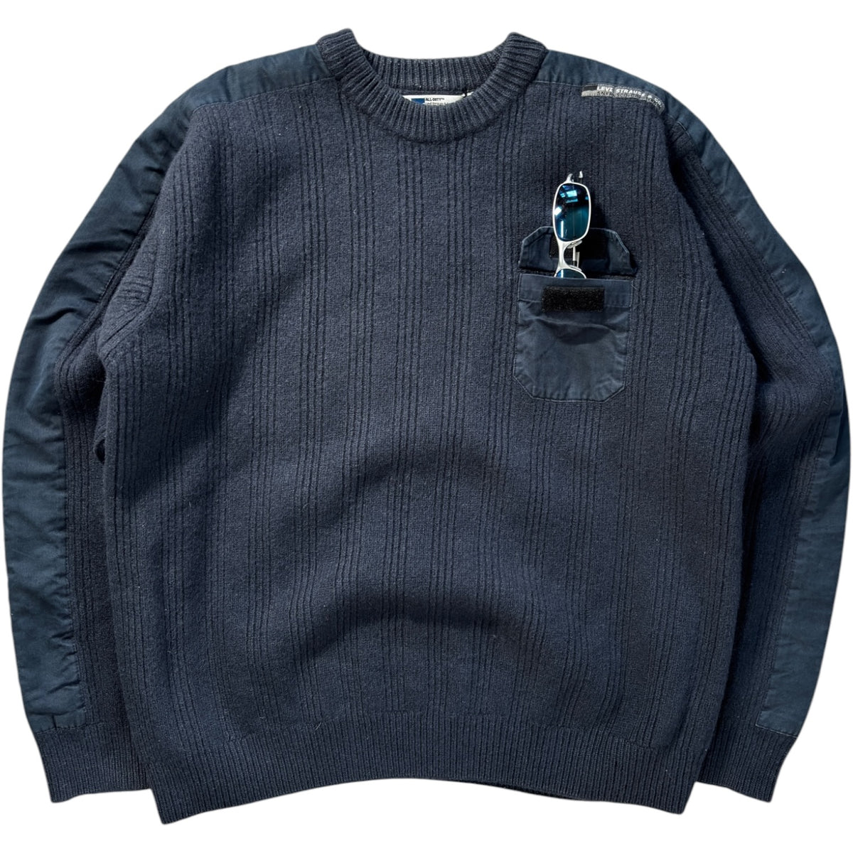 Levi’s All Duty 00’s Panelled Wool Jumper L