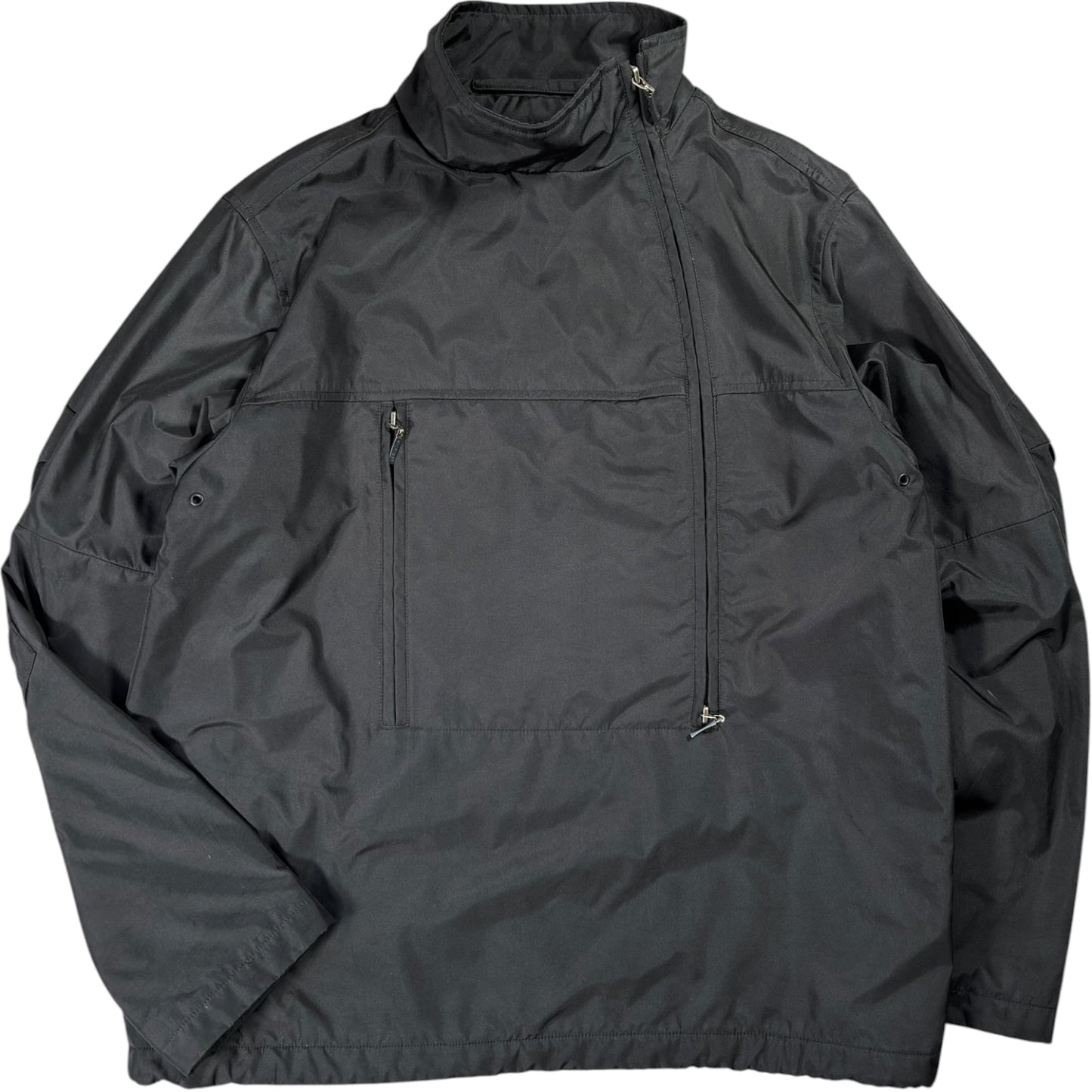 Tommy Hilfiger 00’s Asymmetrical Zip Fleece Lined Jacket S