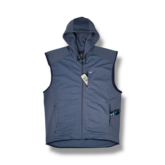 Nike 00’s Hooded Two Tone Vest Large