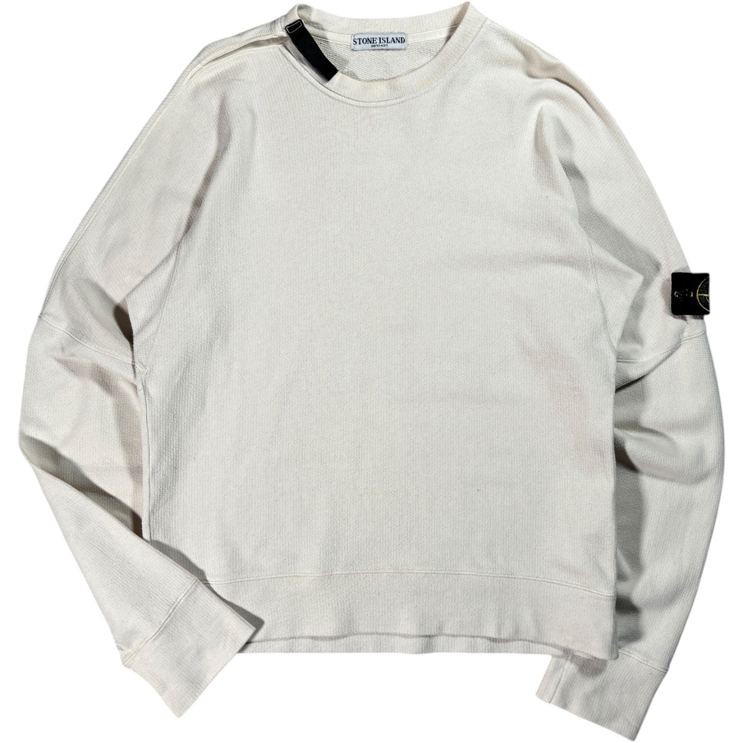 Stone Island 2007 Adjustable Crewneck Jumper L
