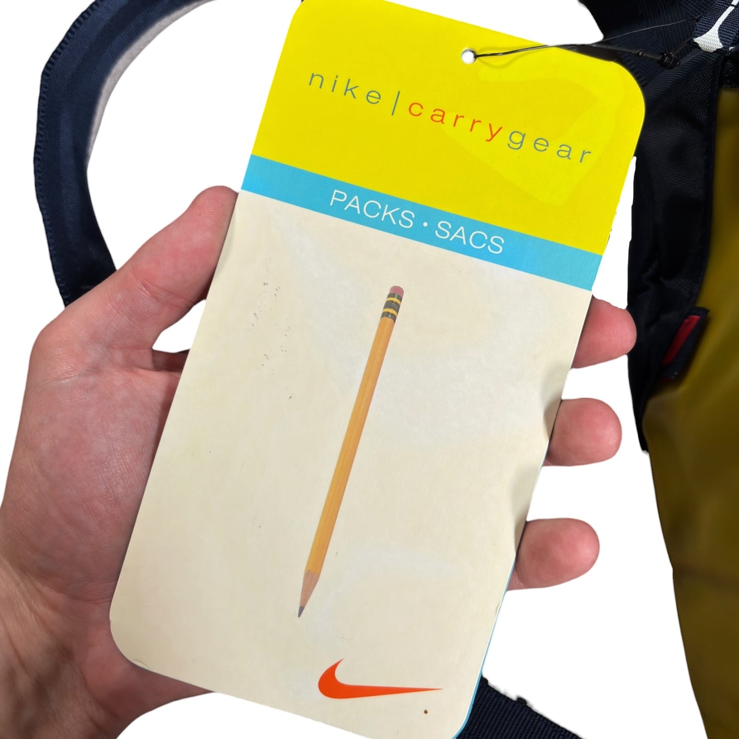 Nike 00's Carry Gear Transparent Rucksack XL