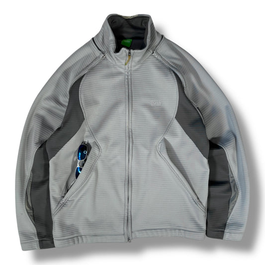 Hugo Boss 00’s Two Tone Removable Sleeve Jacket Medium