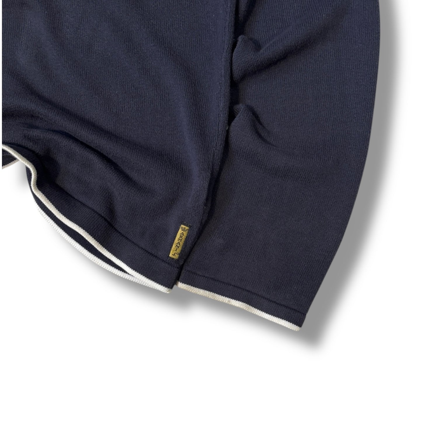 Armani Jeans 00’s Exposed Seam Lightweight Jumper Extra Large