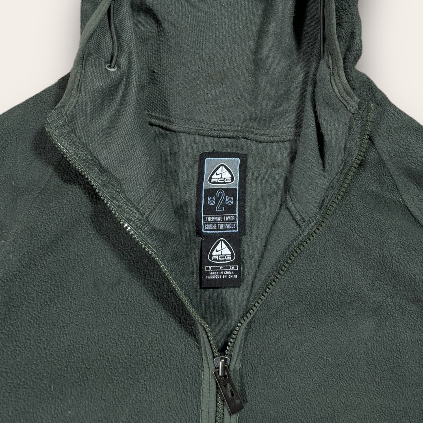 Nike ACG 2000’s Full Zip Fleece Hoodie S