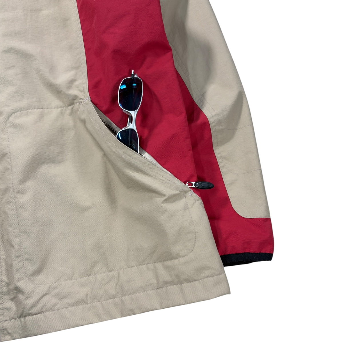 Oakley 90’s Two Tone Dual Zip Jacket XL