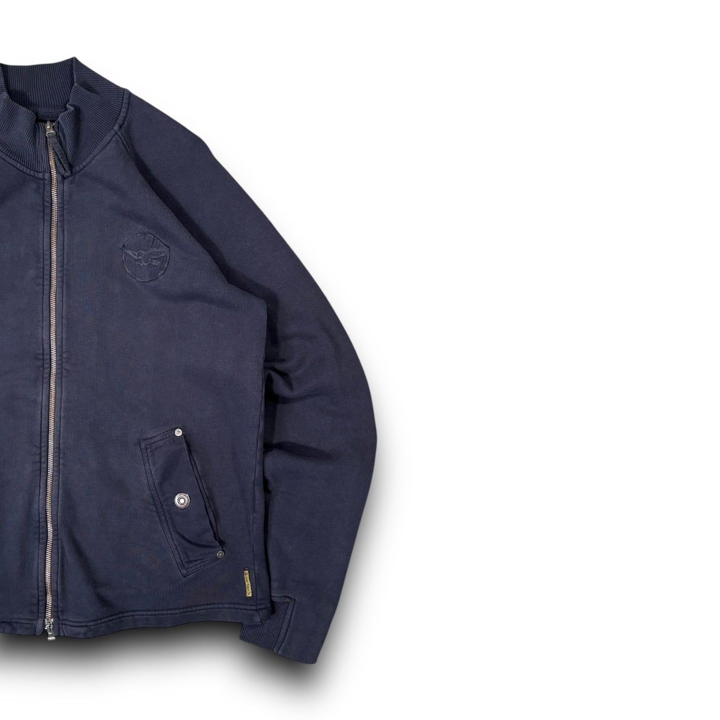 Armani Jeans 00’s Dual Full Zip Sweatshirt XXL