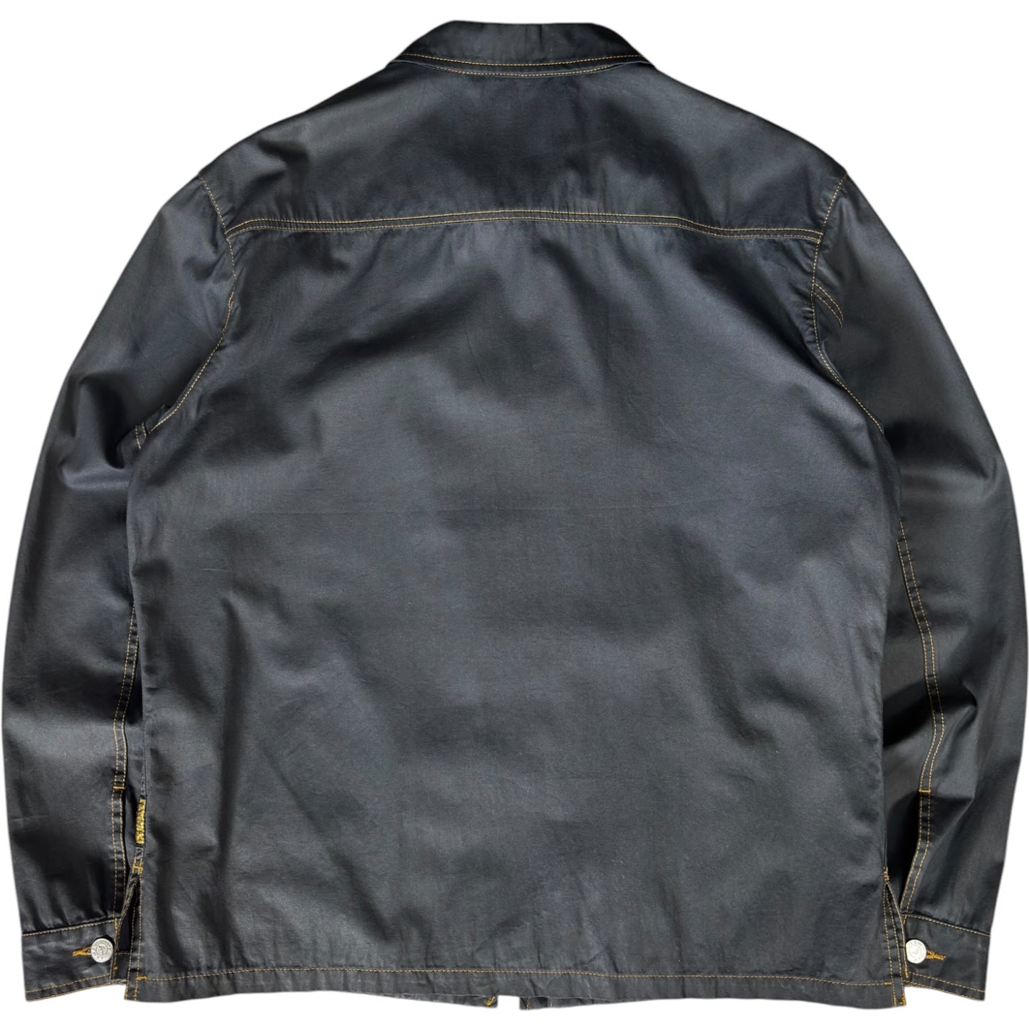 Armani Jeans 00’s Contrast Stitch Cropped Jacket L