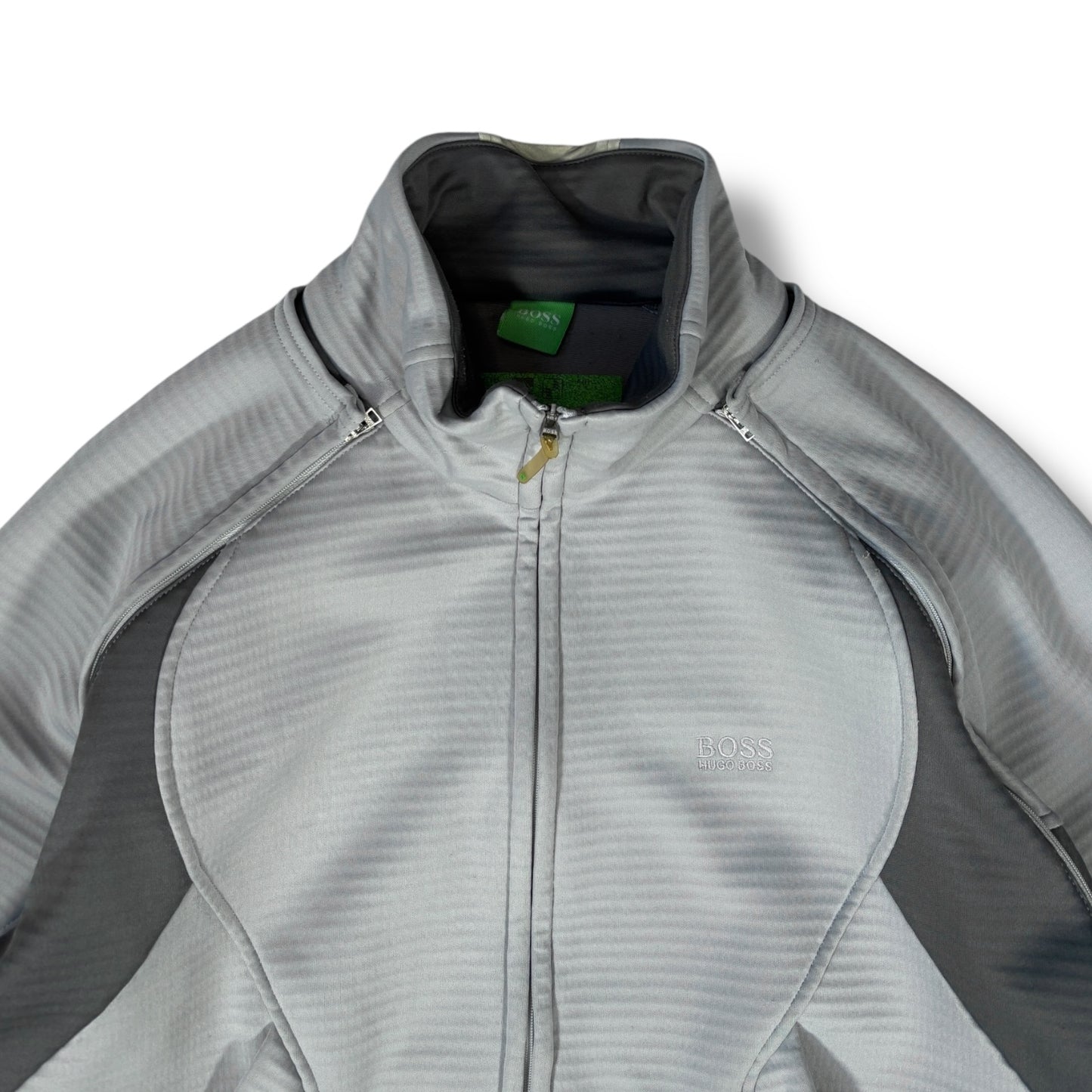 Hugo Boss 00’s Two Tone Removable Sleeve Jacket Medium