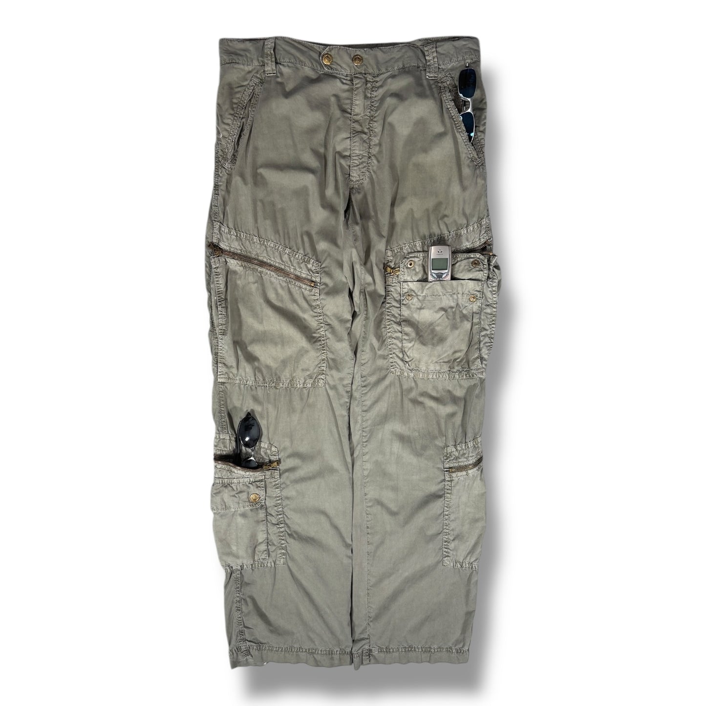 Dolce & Gabbana 00’s Multipocket Cargo Trousers W36
