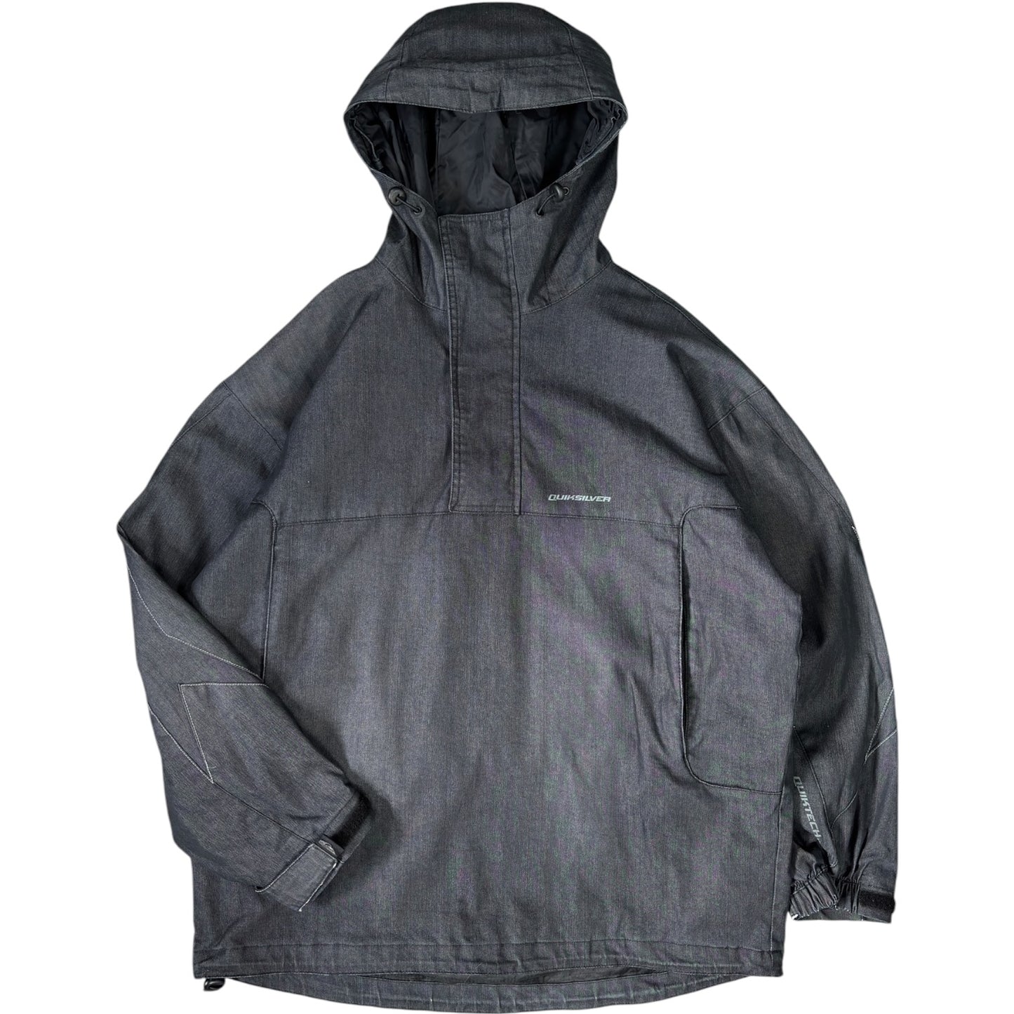 Quiksilver 00’s Quiktech “Spy Games” Cotton Half Zip Anorak Jacket M