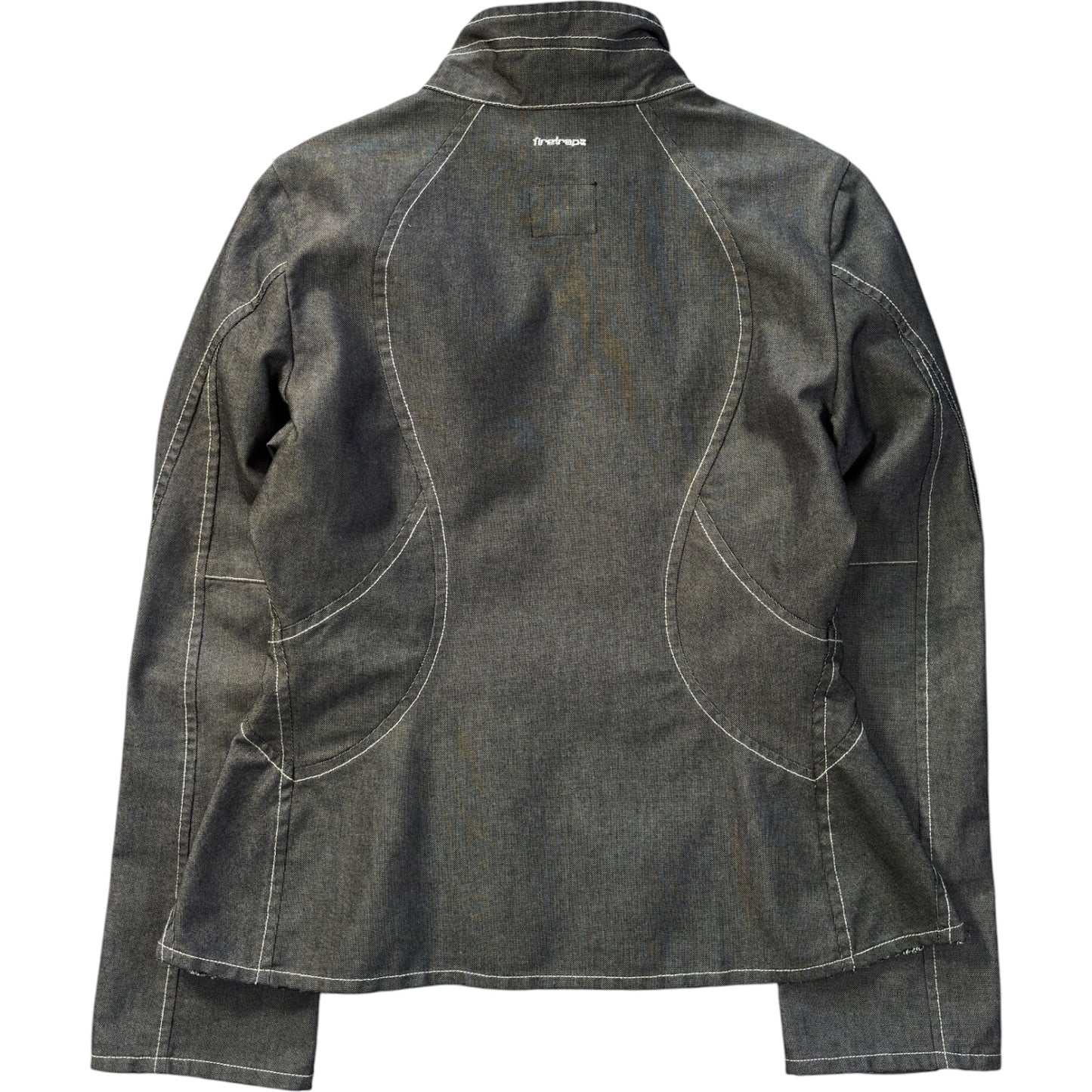 Firetrap 2002 Contrast Stitch Articulated Jacket Size 8/10