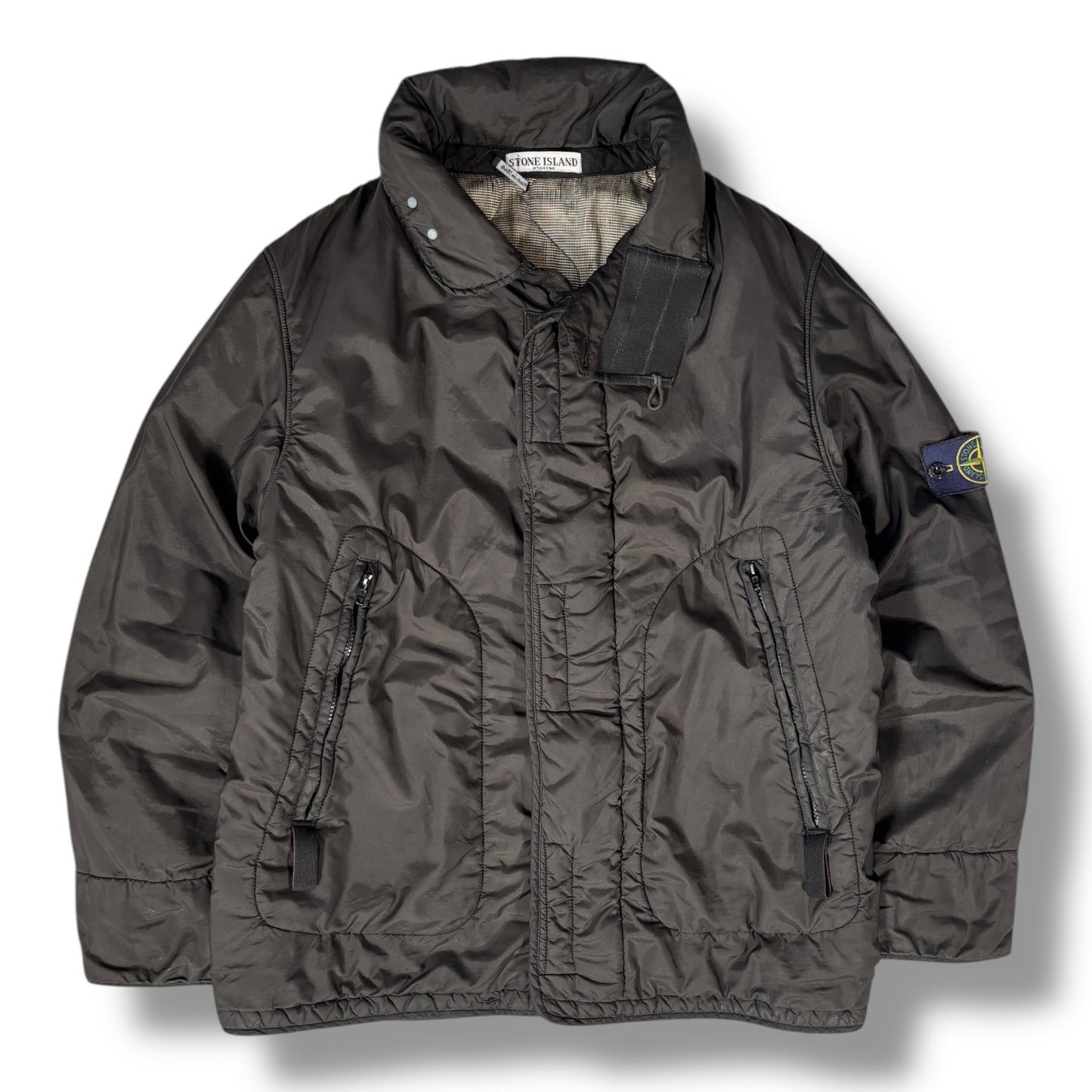 Stone Island AW 2003 Quilted Bomber Jacket Large