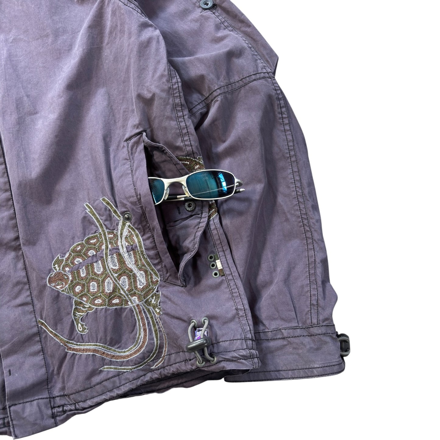 Maharishi 00’s Lightweight Embroidered Turtle Jacket XS