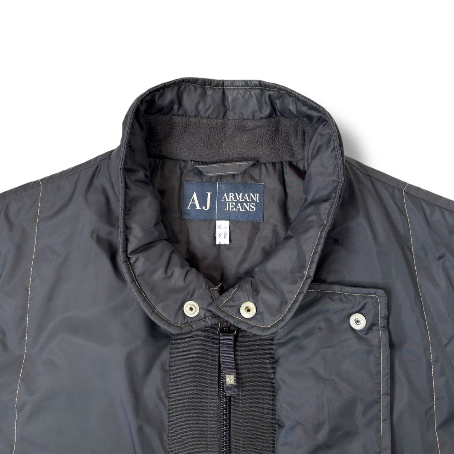 Armani Jeans 00’s Tactical Ballistic Vest Jacket Medium