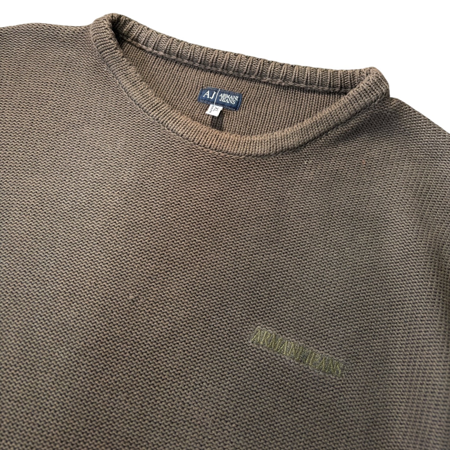 Armani Jeans 00’s Lightweight Crewneck Knit Jumper XL