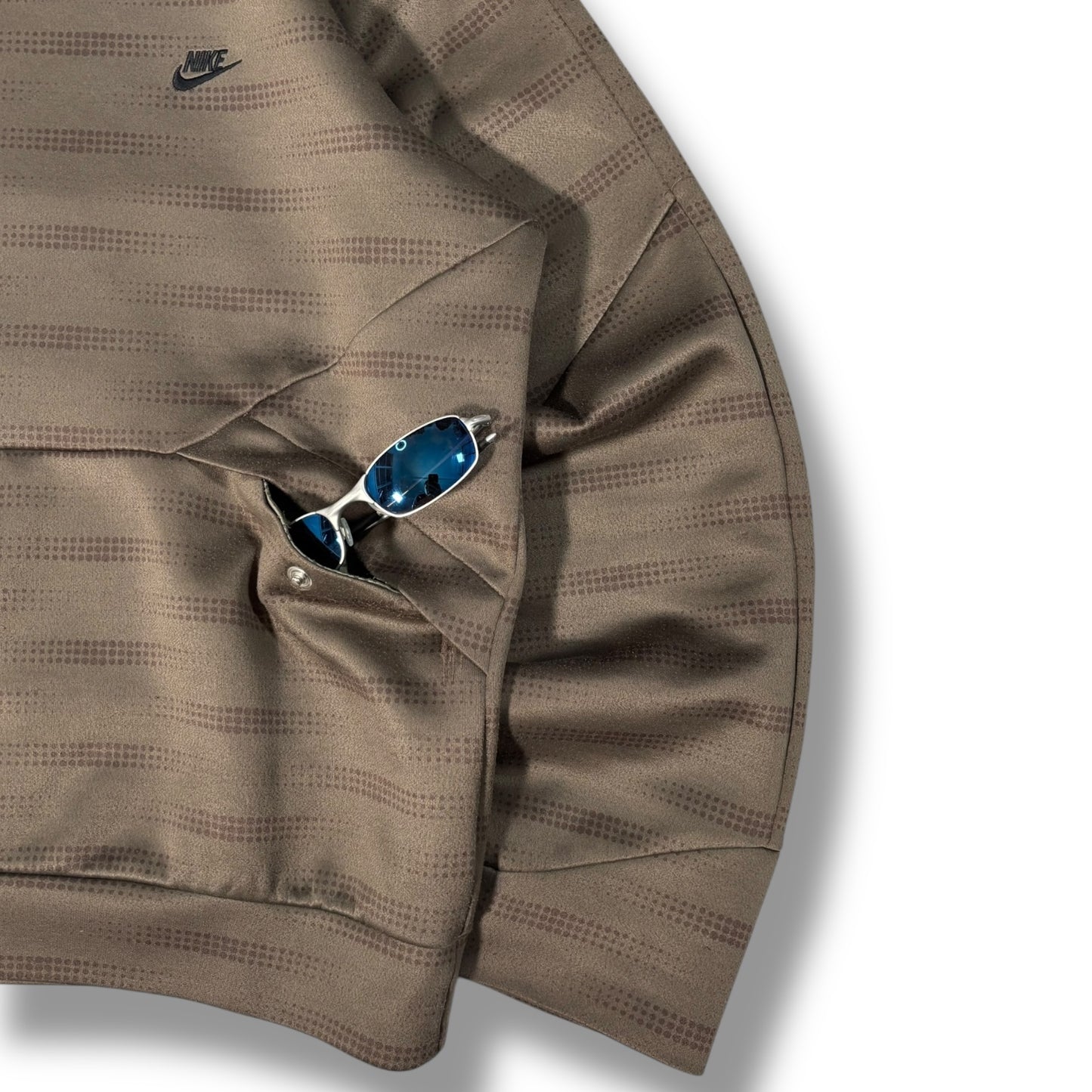 Nike 00’s Dual Drawcord Panel Hoodie Medium