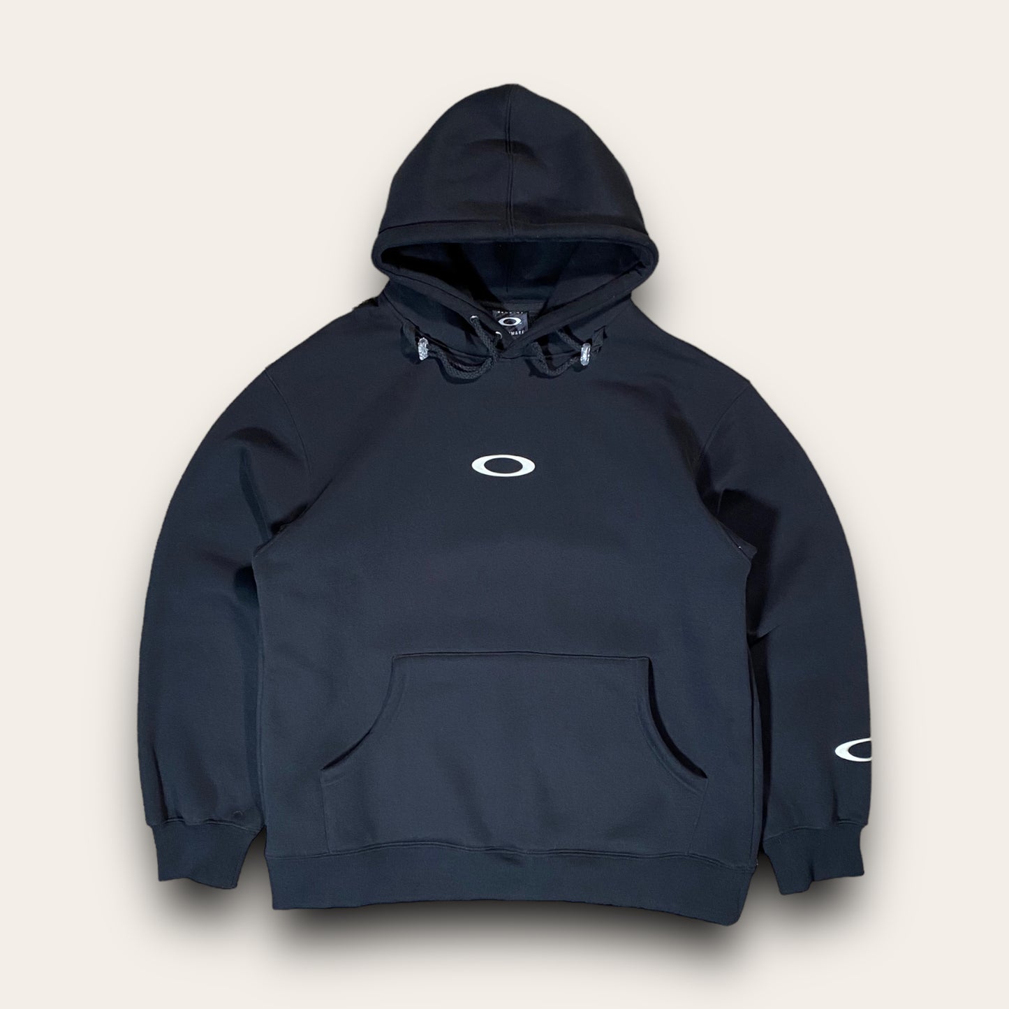 Oakley Software 2000’s Rubberised Logo Hoodie L