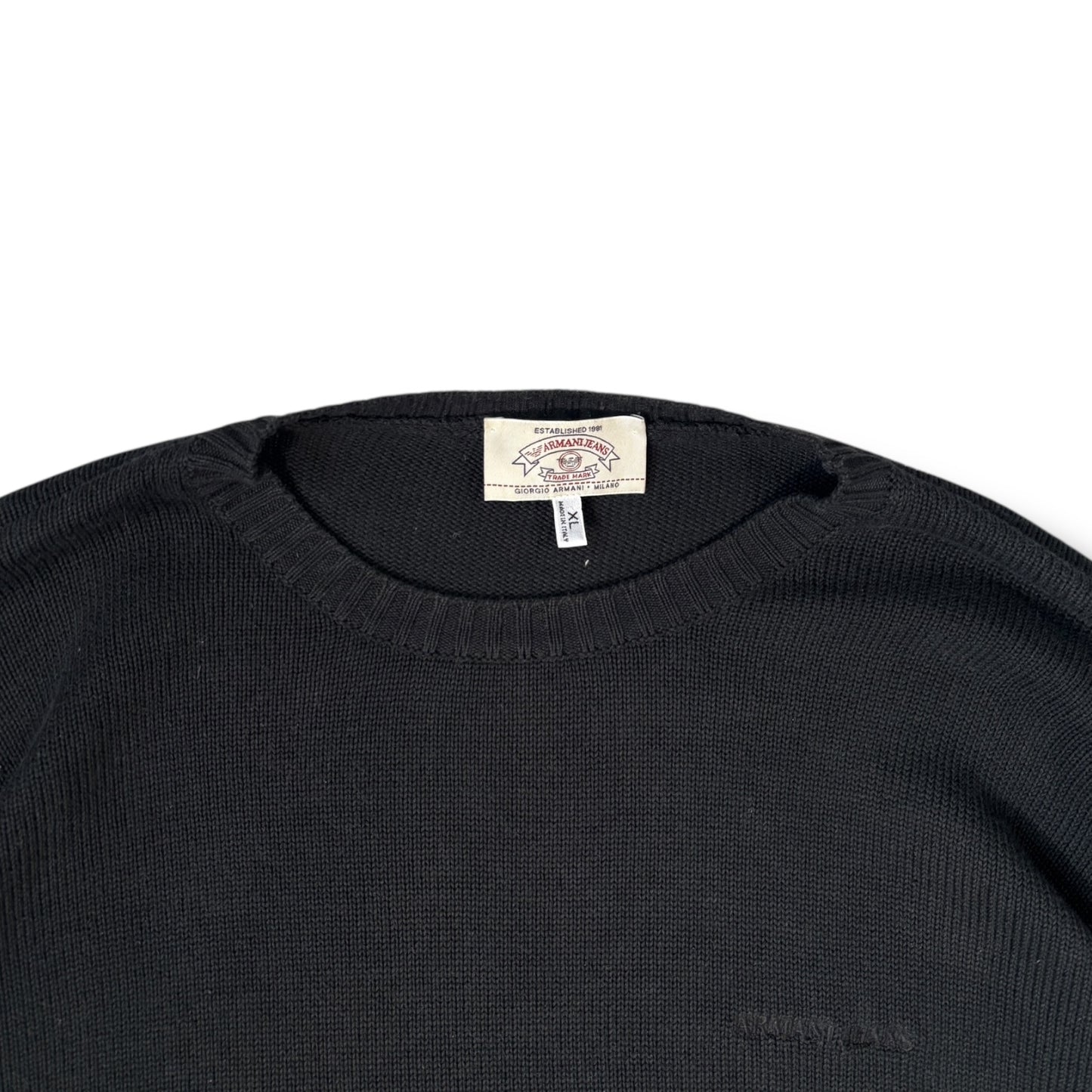 Armani Jeans 90’s Lightweight Knit Jumper Extra Large