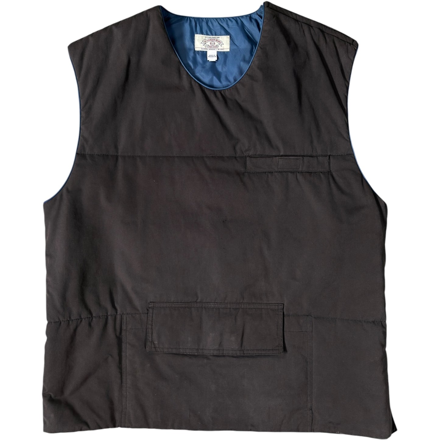 Armani Jeans 90’s Padded Utility Vest Jacket L