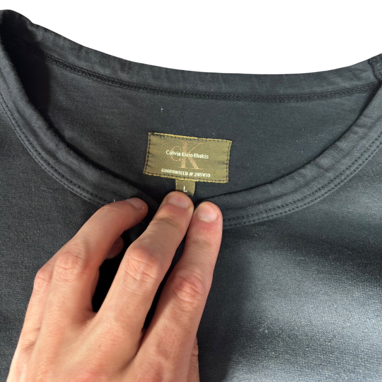 Calvin Klein Khakis 00’s Longsleeve Shirt L