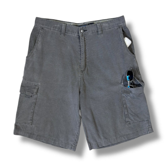 Quiksilver 00’s Corduroy Cargo Shorts 34W