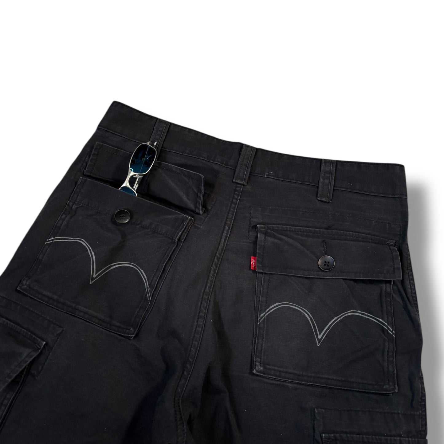 Levis Multipocket 00’s Cargo Shorts 34W