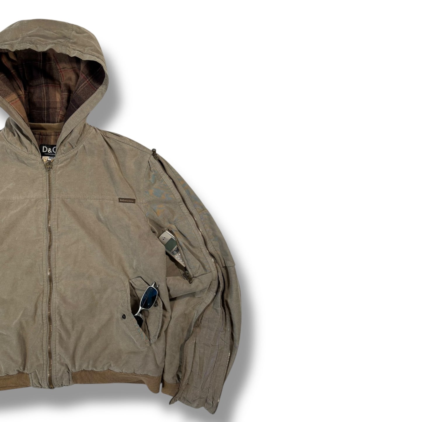 Dolce & Gabbana 2003 Zip Jacket Extra Large