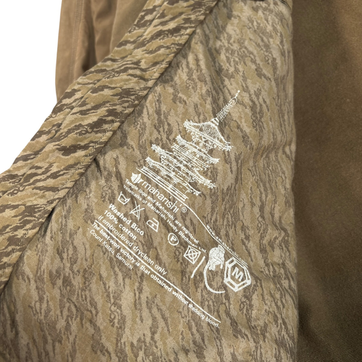 Maharishi 00's Dual Zip Military Cotton Jacket L