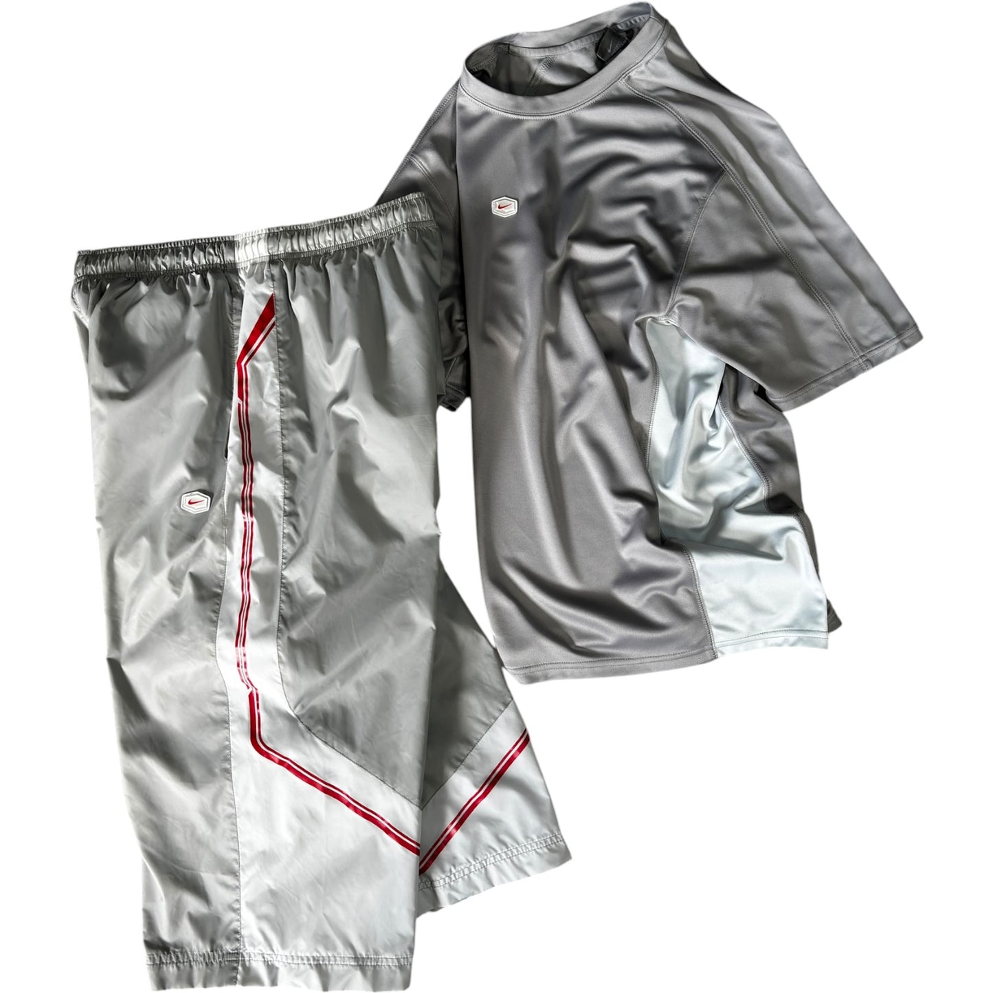 Nike Hex 00's Full Shorts & T Shirt Set L