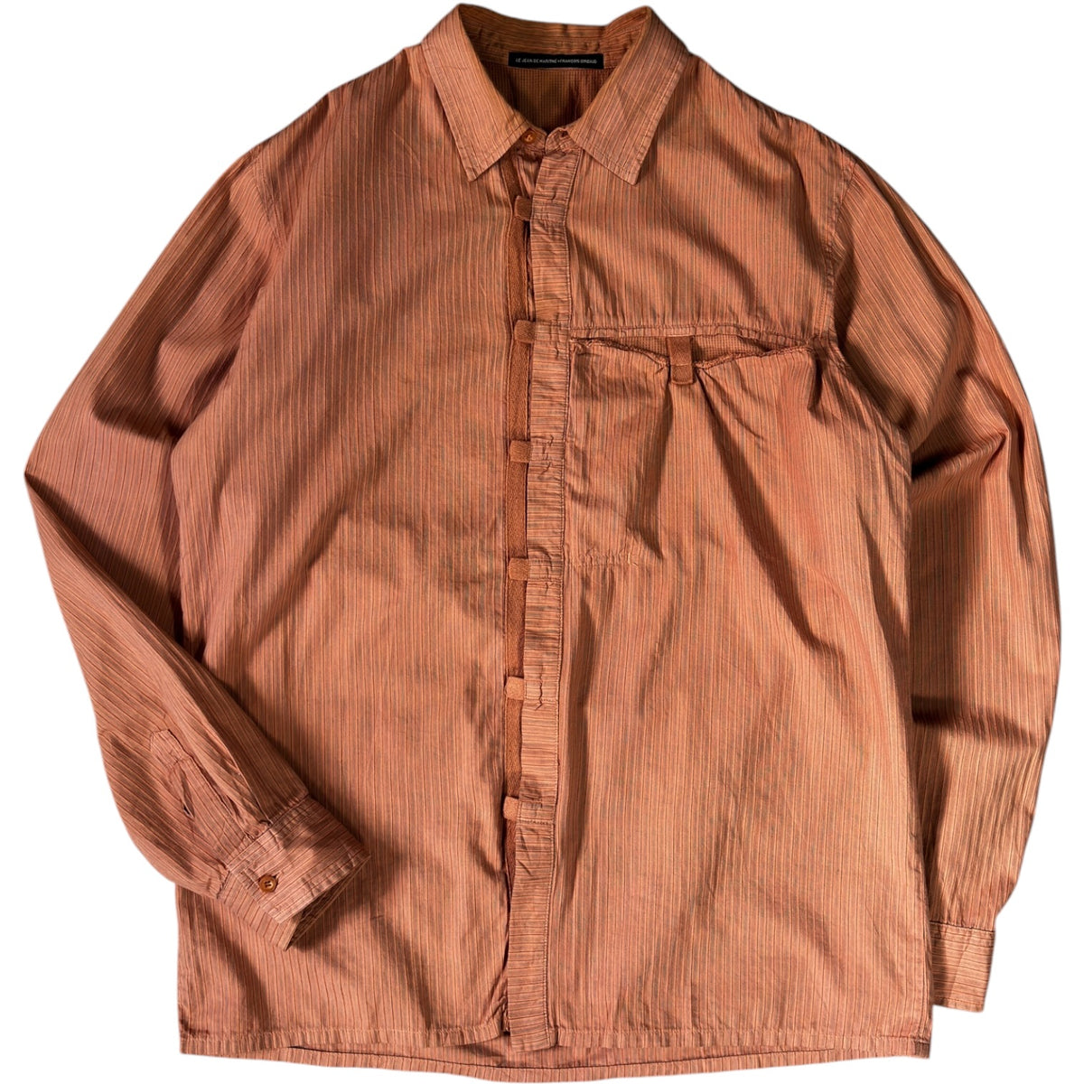 Marithé + François Girbaud Snap Front Utility Shirt L