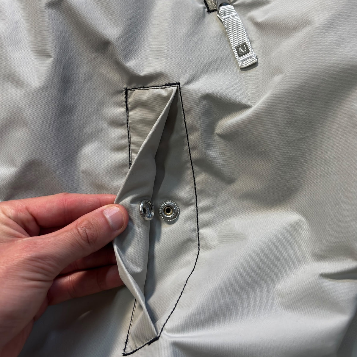 Armani Jeans 00’s Contrast Stitch Technical Jacket L