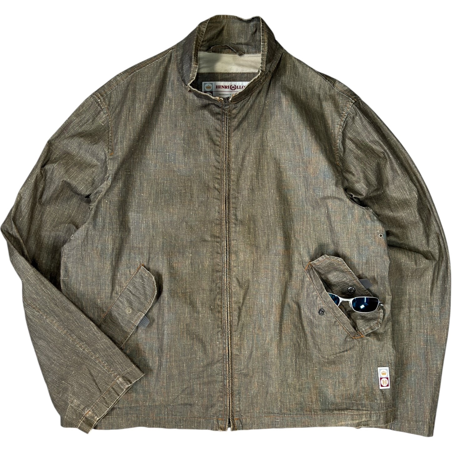 Henri Lloyd 00’s Linen Waxed Jacket XL