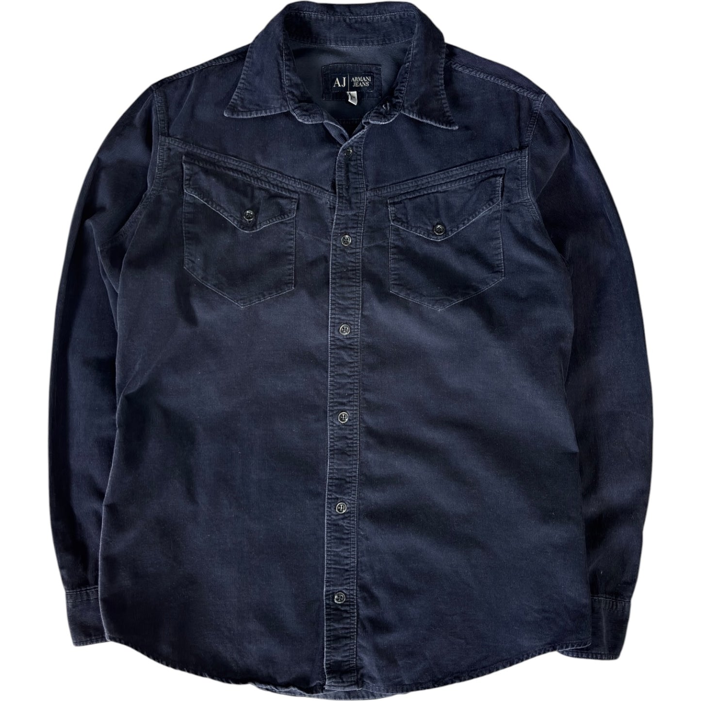 Armani Jeans 00’s Mini Corduroy Shirt S