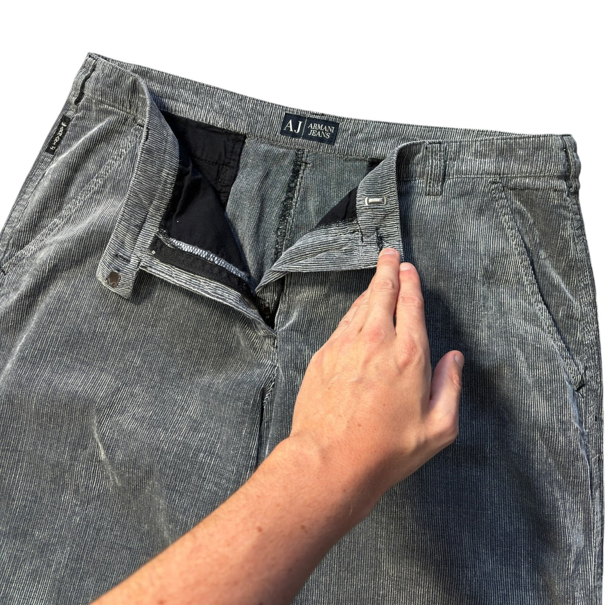 Armani Jeans 00’s Mini Corduroy Pants W34