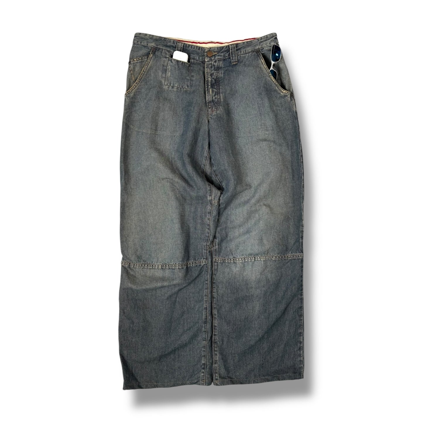 Armani Jeans 00’s Denim Cargo Trousers 32W