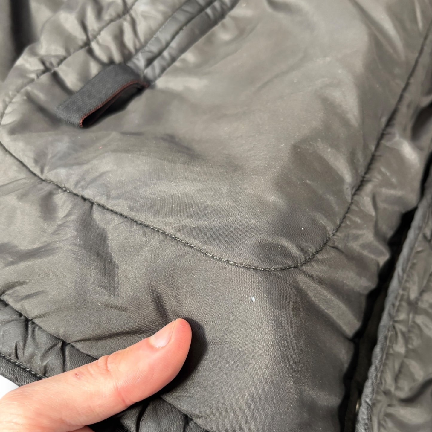 Stone Island AW 2003 Quilted Bomber Jacket Large