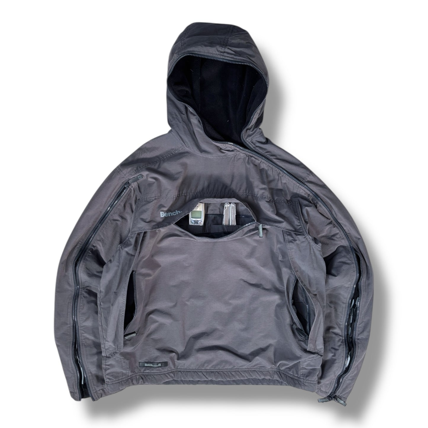 Bench 00’s Sidewinder Shoulder Zip Smock Jacket L