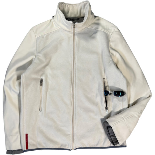 Prada Sport 00’s Two Tone Fleece Jacket L