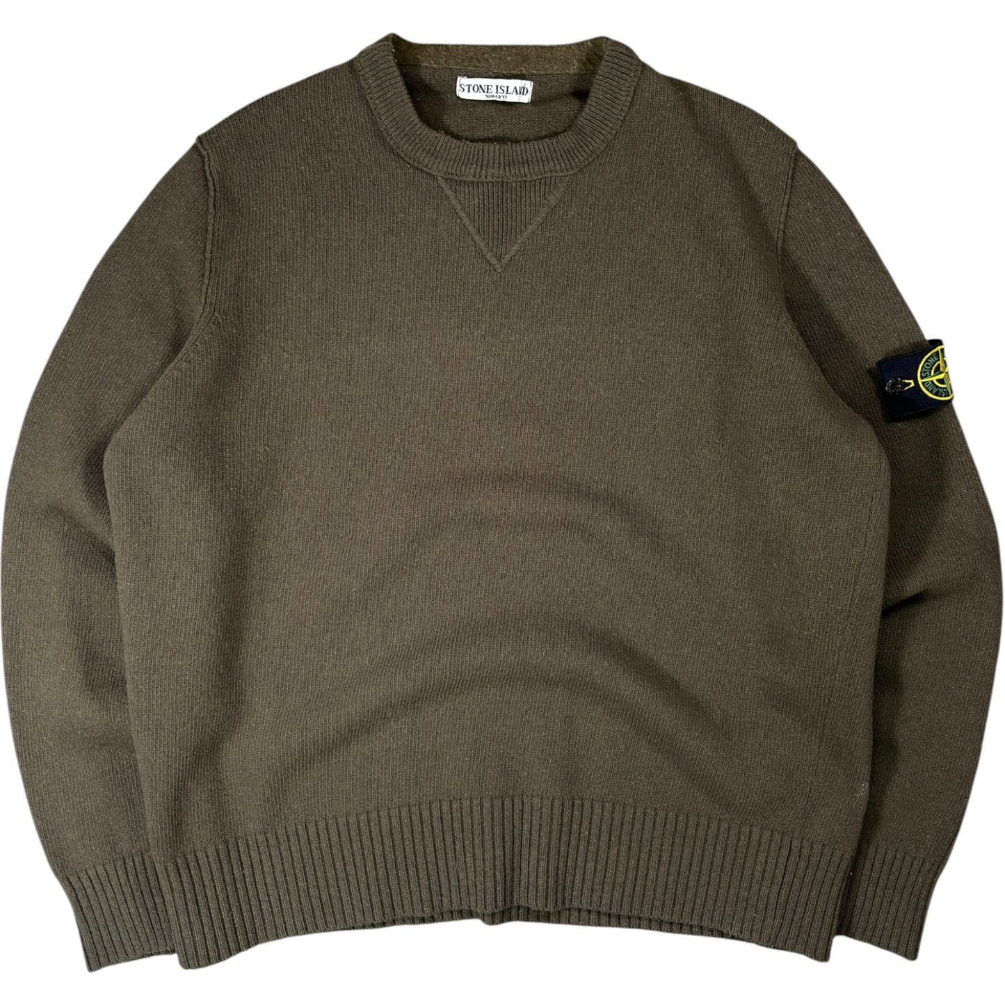 Stone Island 2007 Lana Wool Knit Jumper XL