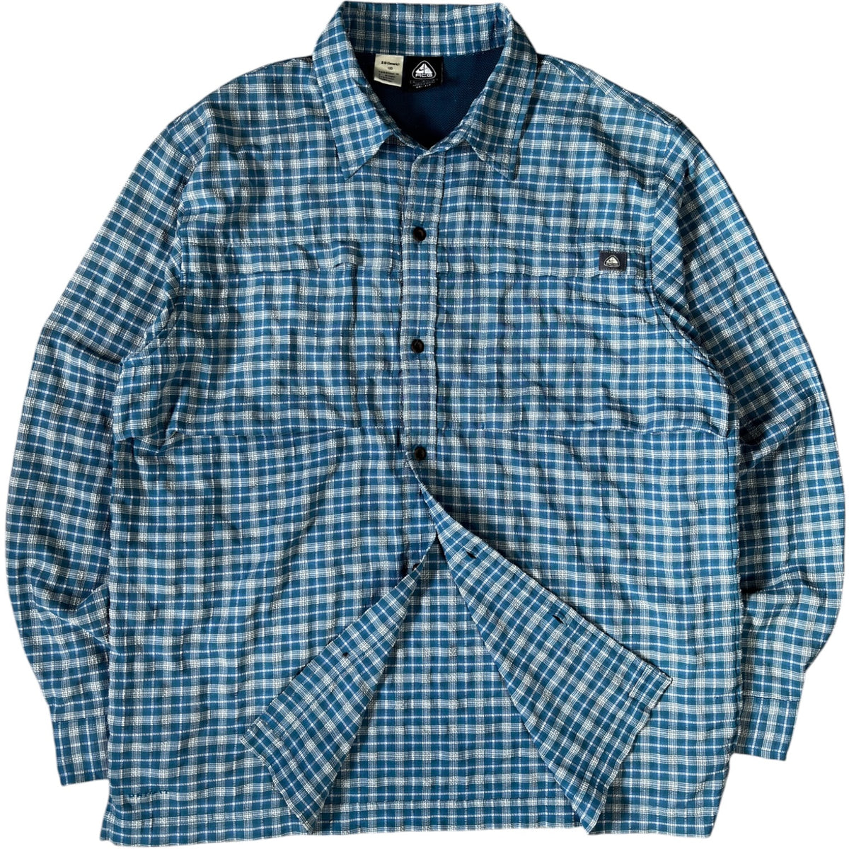 Nike ACG 00's Plaid Ventilated Shirt L